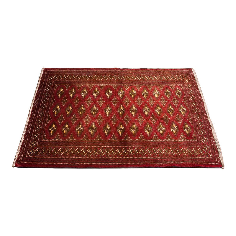 Tapis Turkaman - 123 x 95 cm - rouge