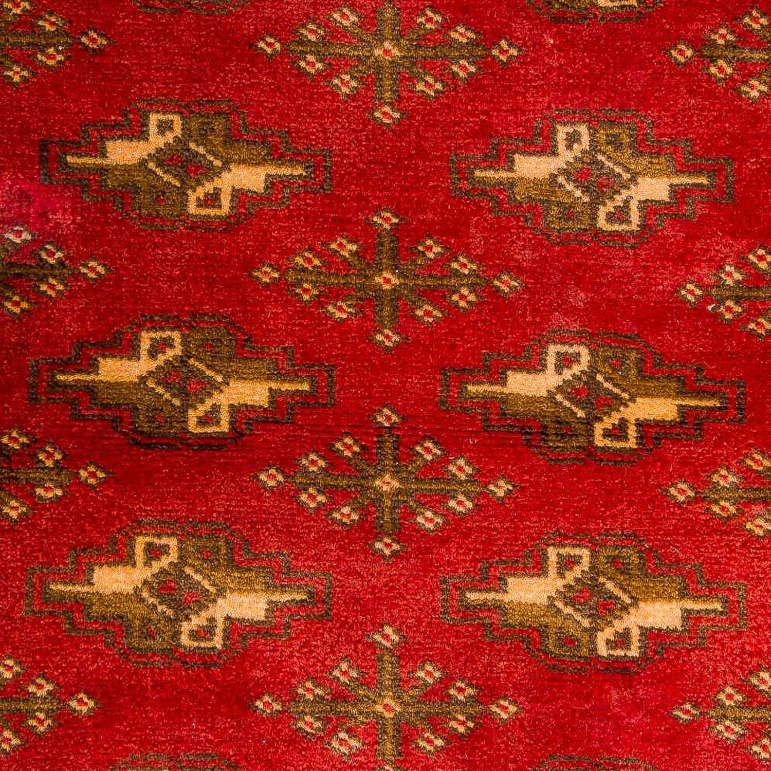 Tapis Turkaman - 123 x 95 cm - rouge