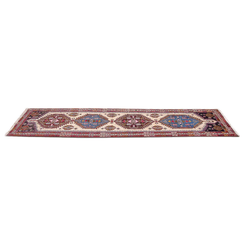 Tapis de couloir Tapis persan - Nomadic - 294 x 76 cm - beige