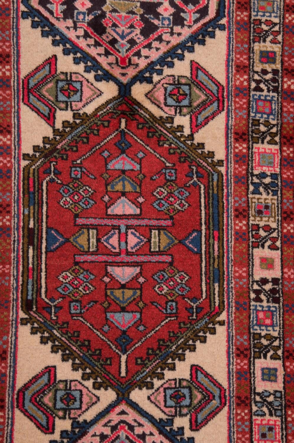 Tapis de couloir Tapis persan - Nomadic - 270 x 70 cm - beige