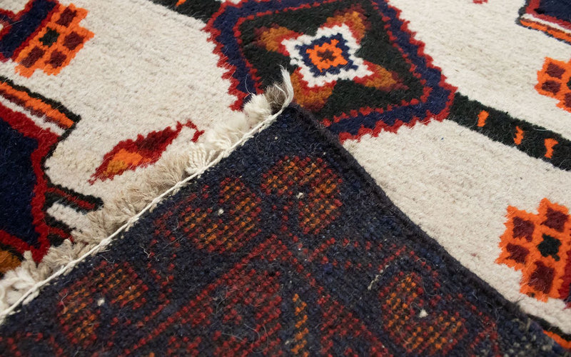 Tapis Belutsch - 132 x 84 cm - bleu