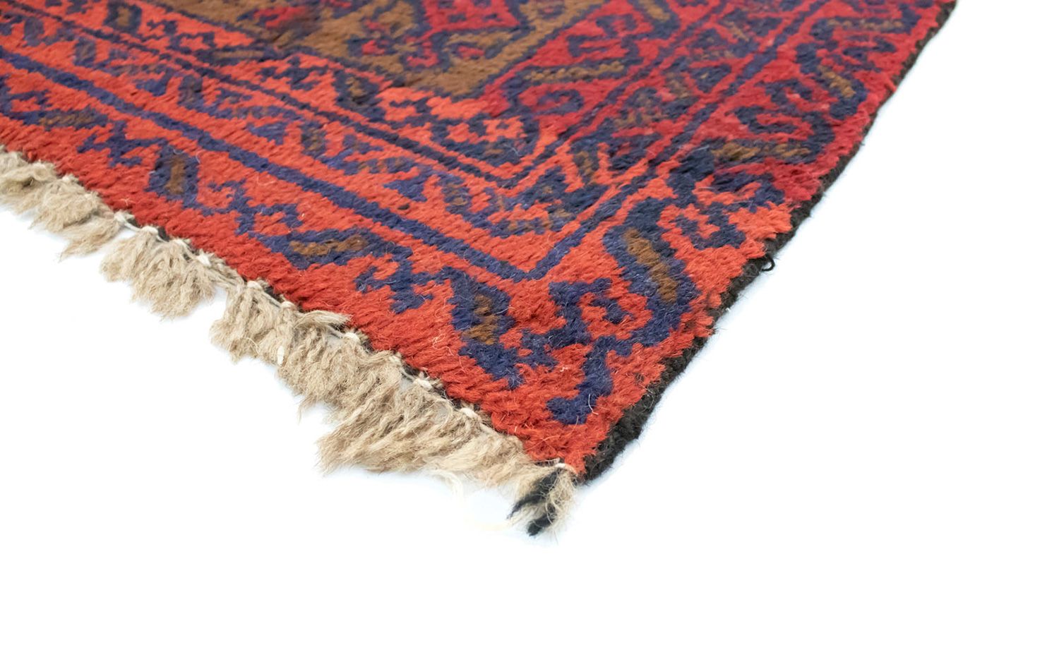 Tapis Belutsch - 126 x 74 cm - rouge