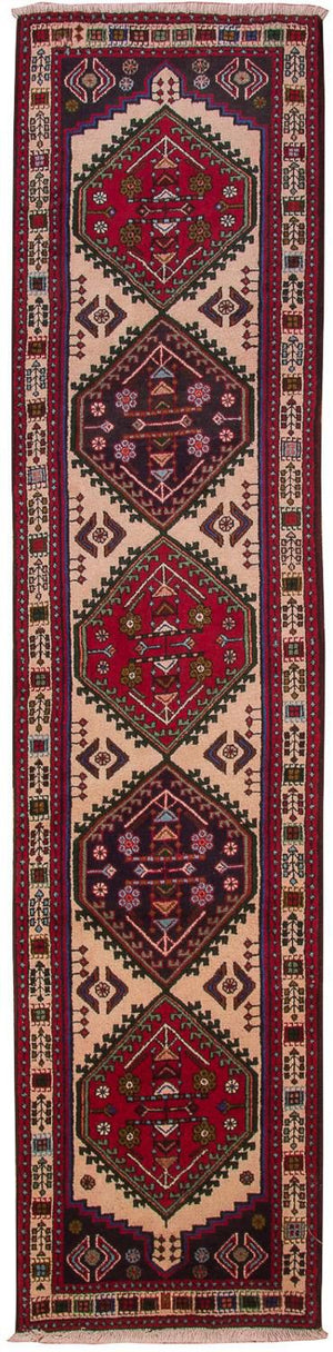 Tapis de couloir Tapis persan - Nomadic - 290 x 70 cm - beige