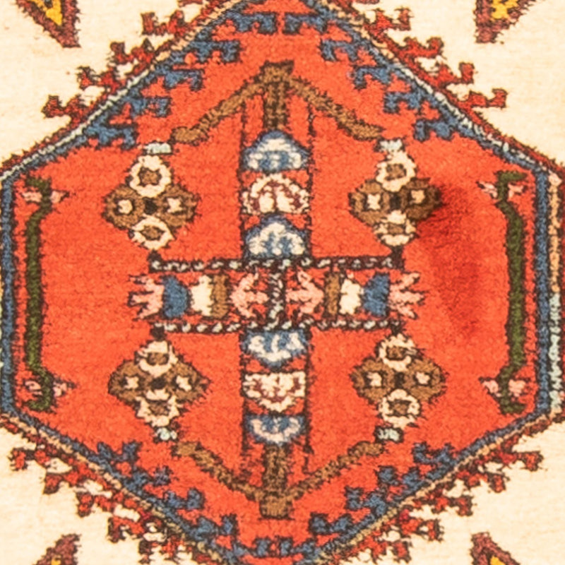 Tapis de couloir Tapis persan - Nomadic - 295 x 68 cm - beige