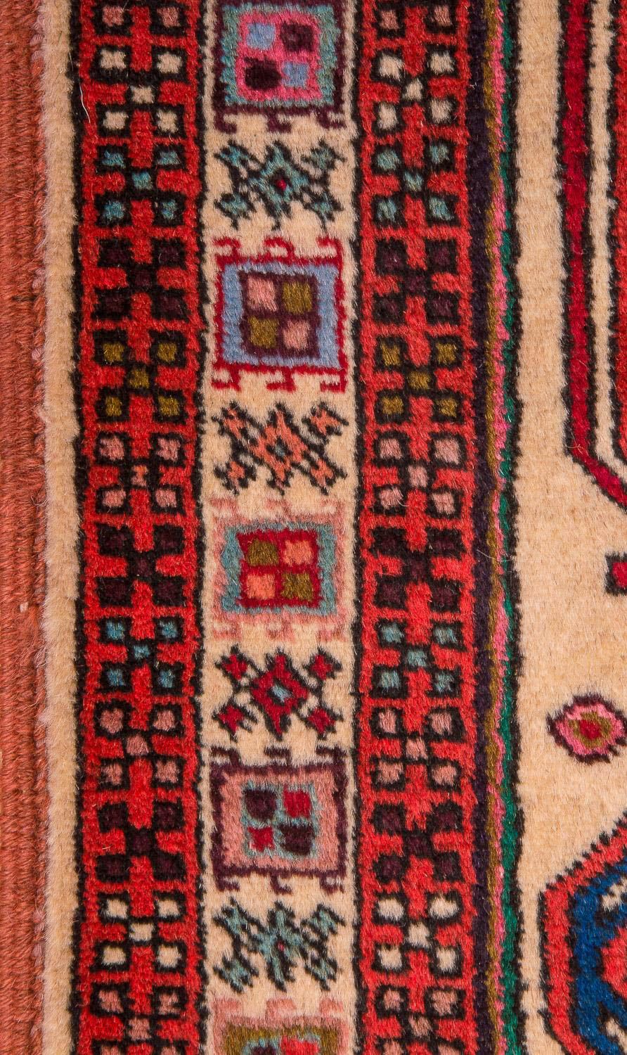 Tapis de couloir Tapis persan - Nomadic - 296 x 75 cm - beige