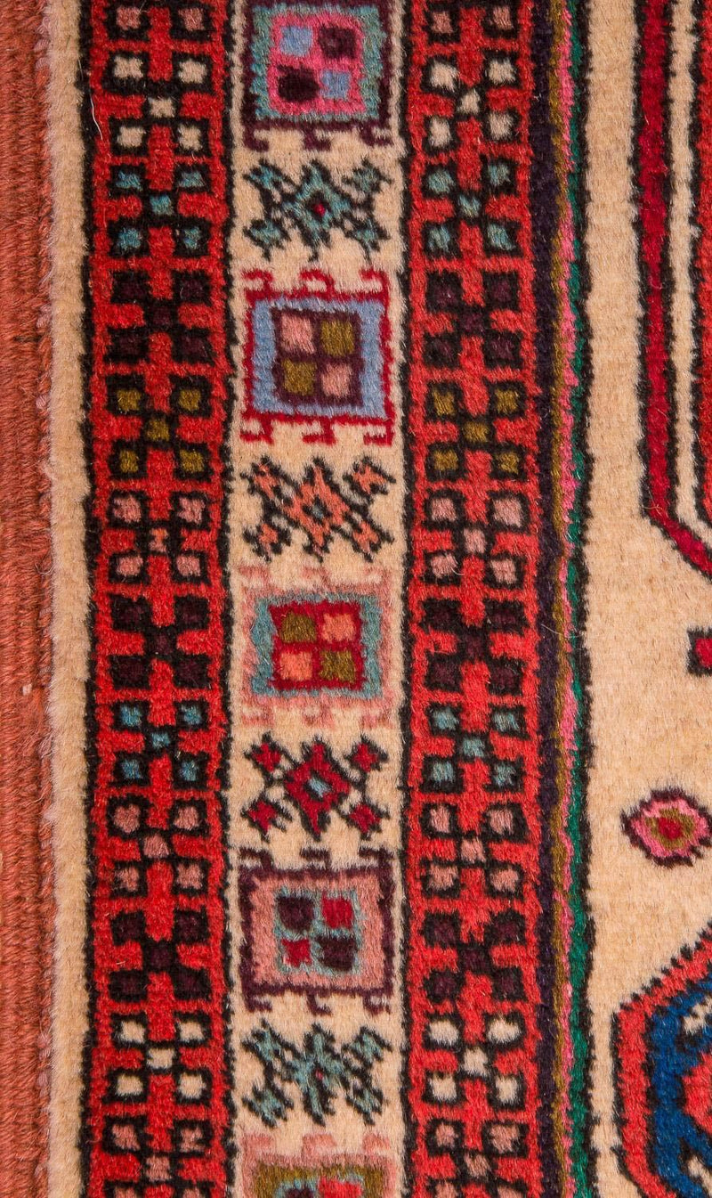 Tapis de couloir Tapis persan - Nomadic - 296 x 75 cm - beige