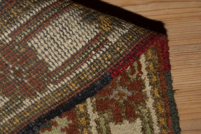 Tapis oriental - 93 x 64 cm - rouille