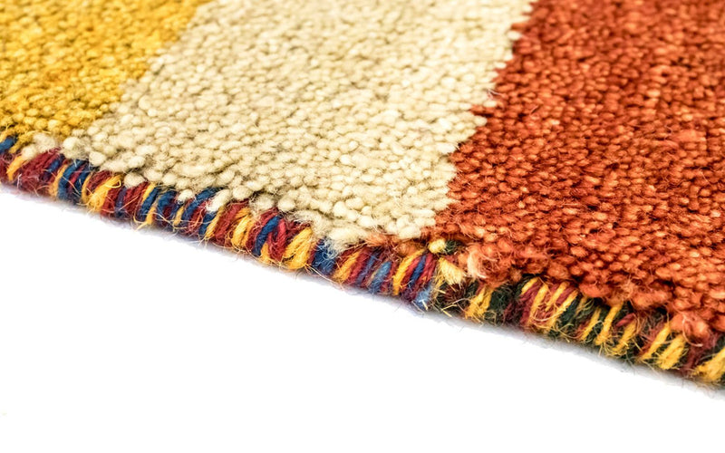 Gabbeh Teppich - Indus 90 x 60 cm - bunt
