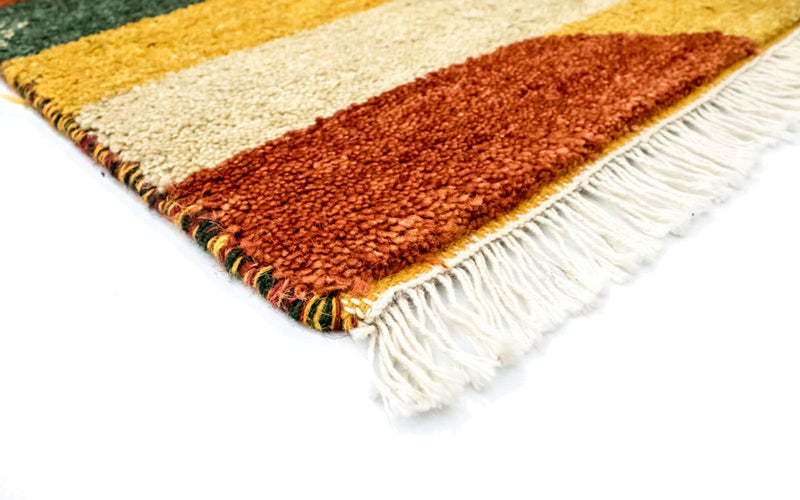 Gabbeh Teppich - Indus 90 x 60 cm - bunt