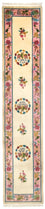 Tapis de couloir Tapis chinois - 338 x 70 cm - beige