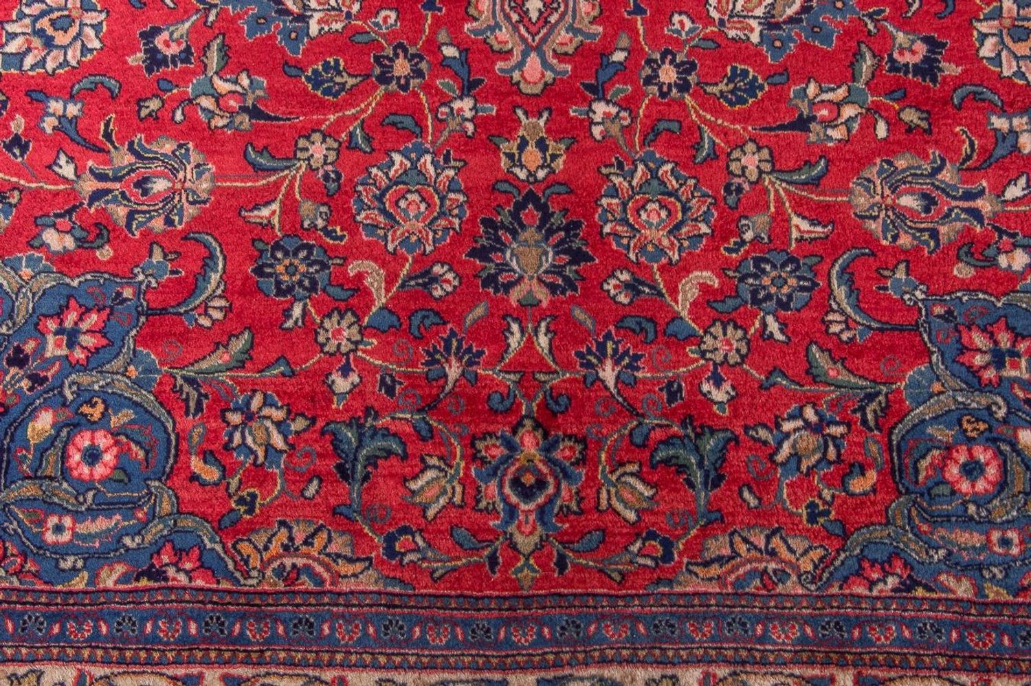 Tapis persan - Classique - 215 x 130 cm - rouge