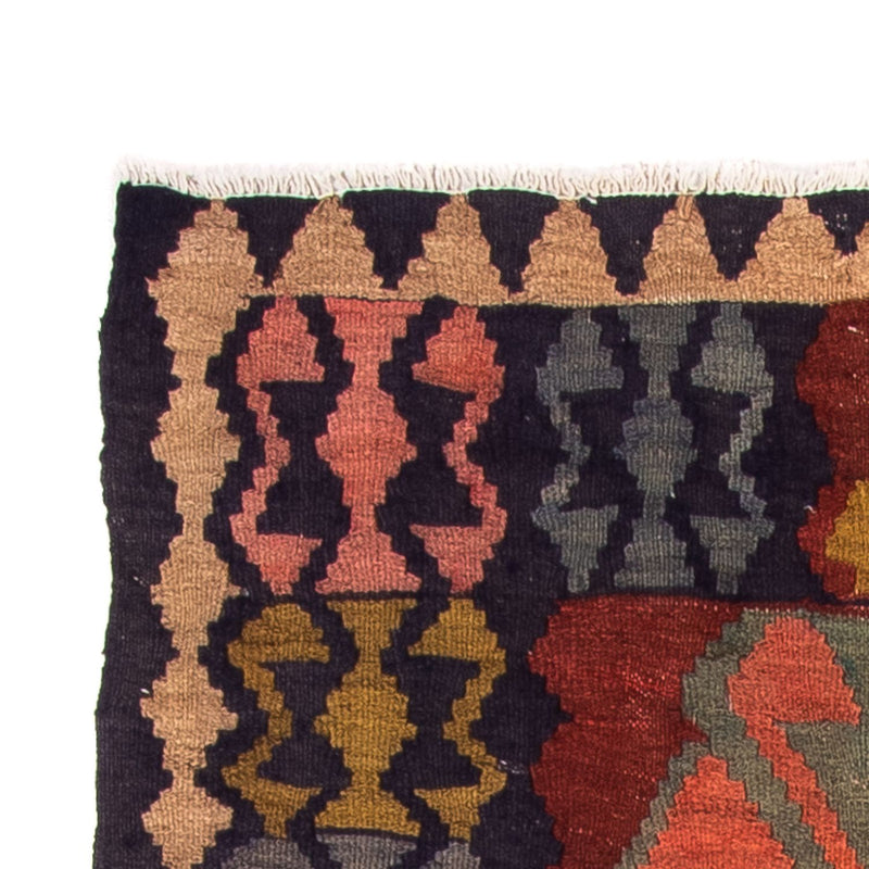 Tapis de couloir Tapis Kelim - Vieux - 230 x 110 cm - multicolore
