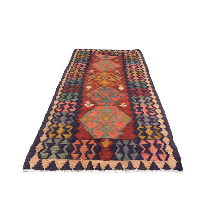 Tapis de couloir Tapis Kelim - Vieux - 230 x 110 cm - multicolore