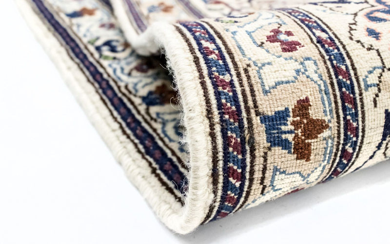 Tapis persan - Nain - Royal - 291 x 199 cm - bleu