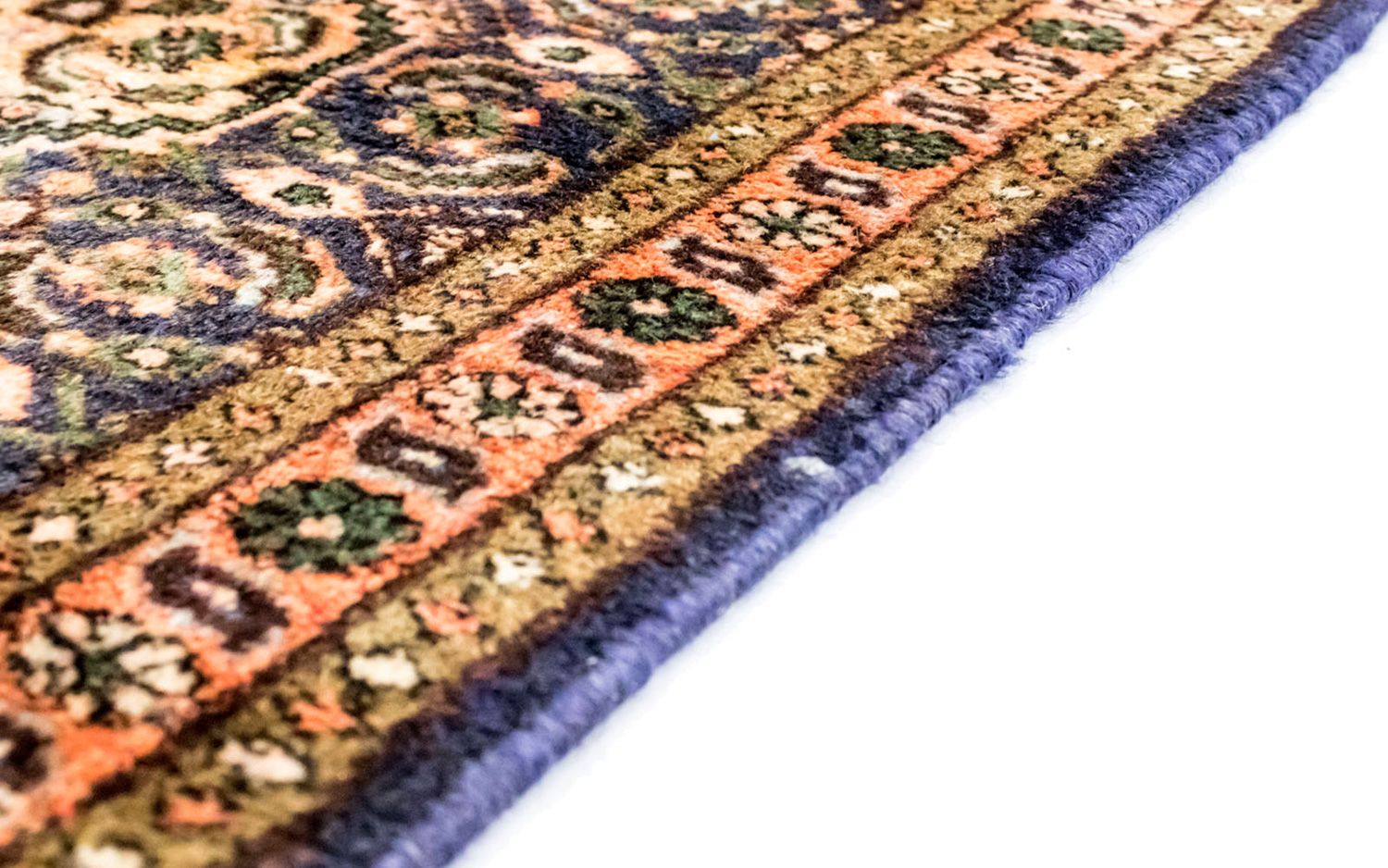 Tapis persan - Nomadic - 95 x 68 cm - bleu