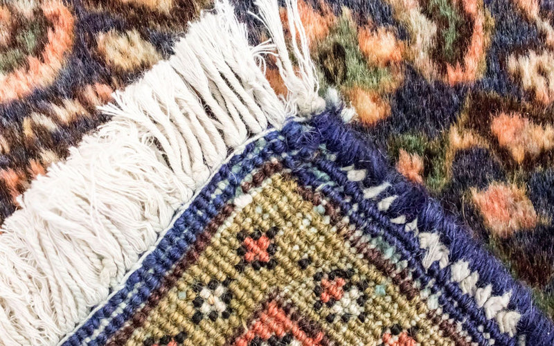 Tapis persan - Nomadic - 95 x 68 cm - bleu