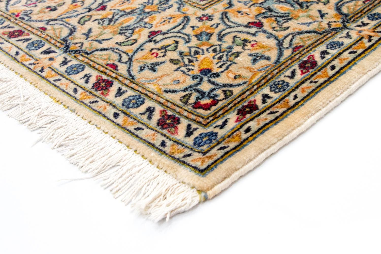 Tapis persan - Keshan - 222 x 139 cm - beige