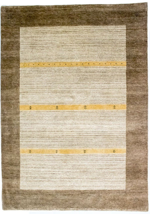Tapis Gabbeh - Loribaft Persan - 201 x 152 cm - multicolore