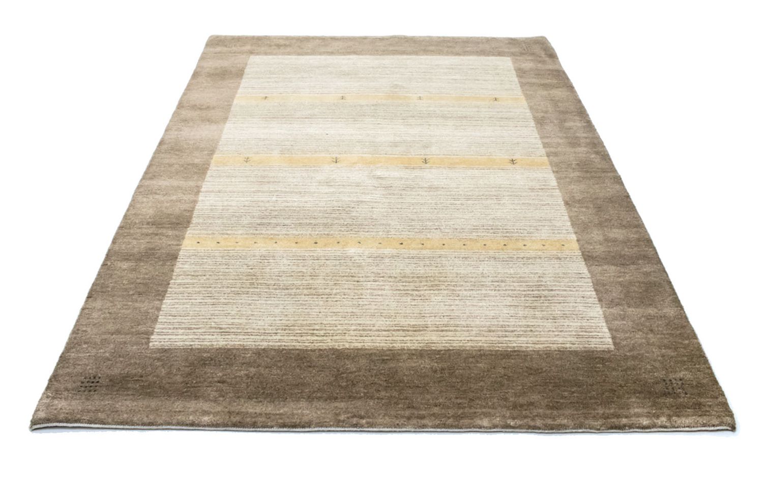 Tapis Gabbeh - Loribaft Persan - 201 x 152 cm - multicolore