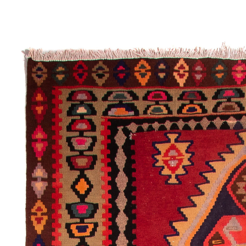 Tapis de couloir Tapis Kelim - Vieux - 360 x 170 cm - multicolore