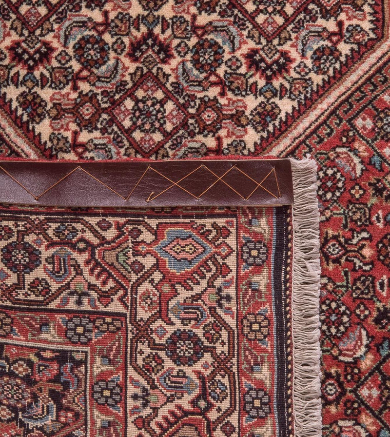 Tapis persan - Bidjar - 190 x 112 cm - rouge clair