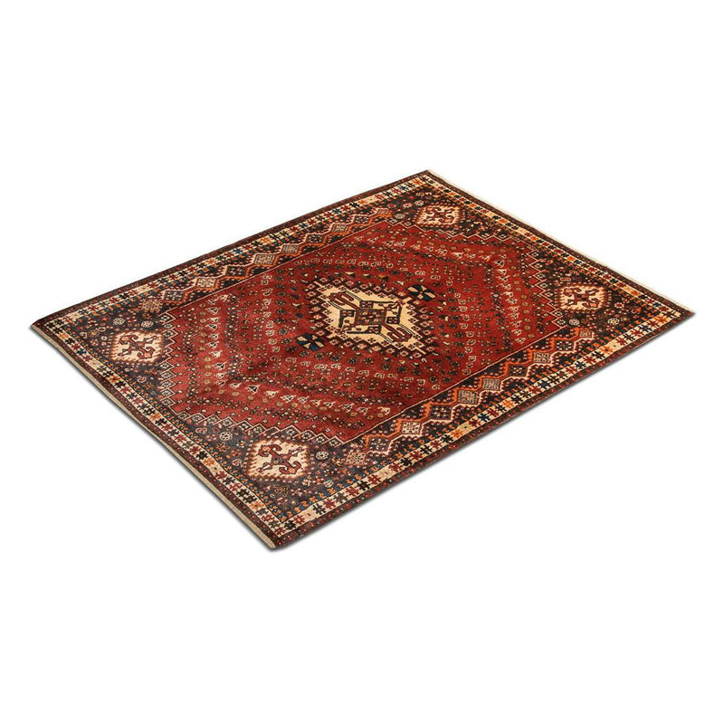 Tapis persan - Nomadic - 224 x 163 cm - rouge