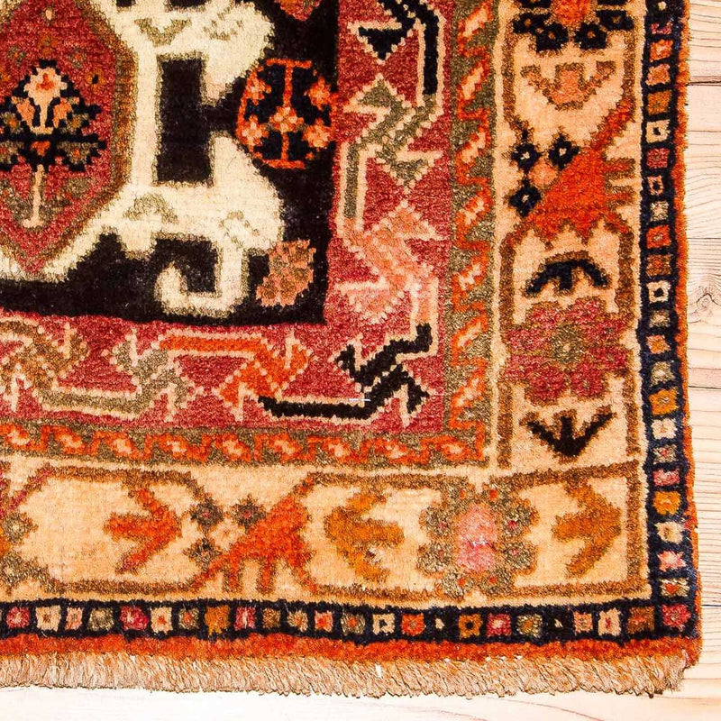 Tapis persan - Nomadic - 209 x 128 cm - bleu