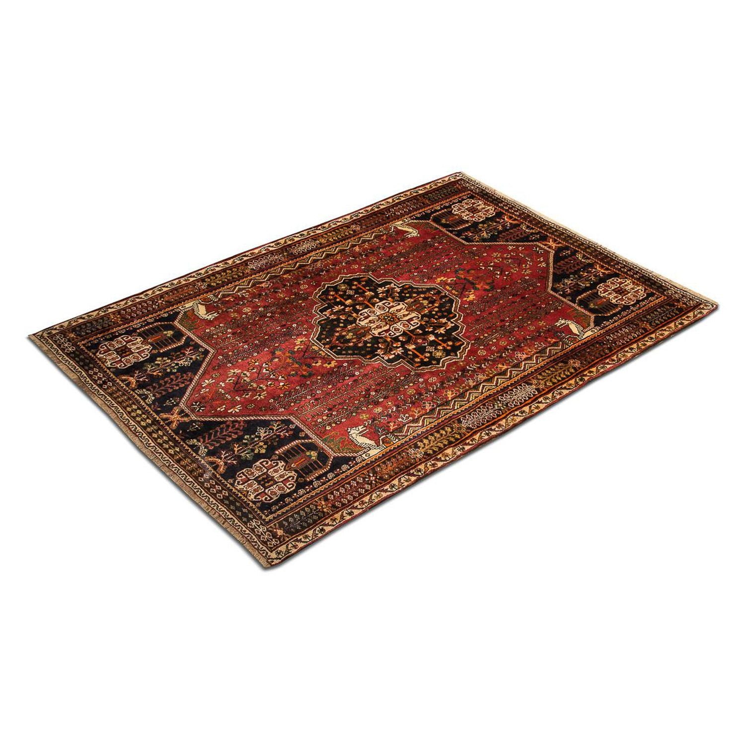 Tapis persan - Nomadic - 253 x 161 cm - rouille