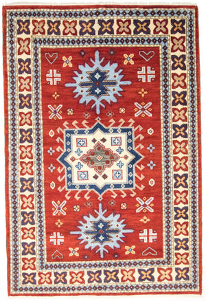 Tapis oriental - 244 x 169 cm - rouge