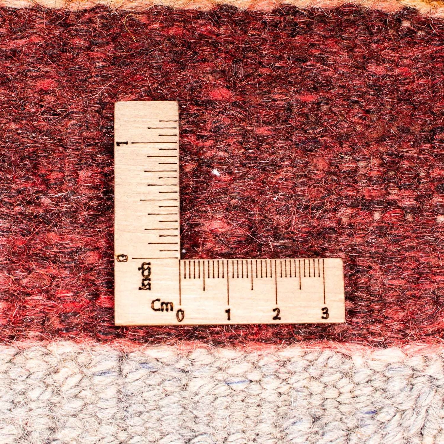 Tapis Kelim - Vieux carré  - 155 x 135 cm - multicolore