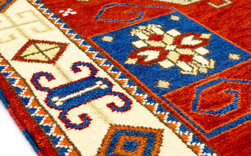 Tapis oriental - 241 x 172 cm - rouge