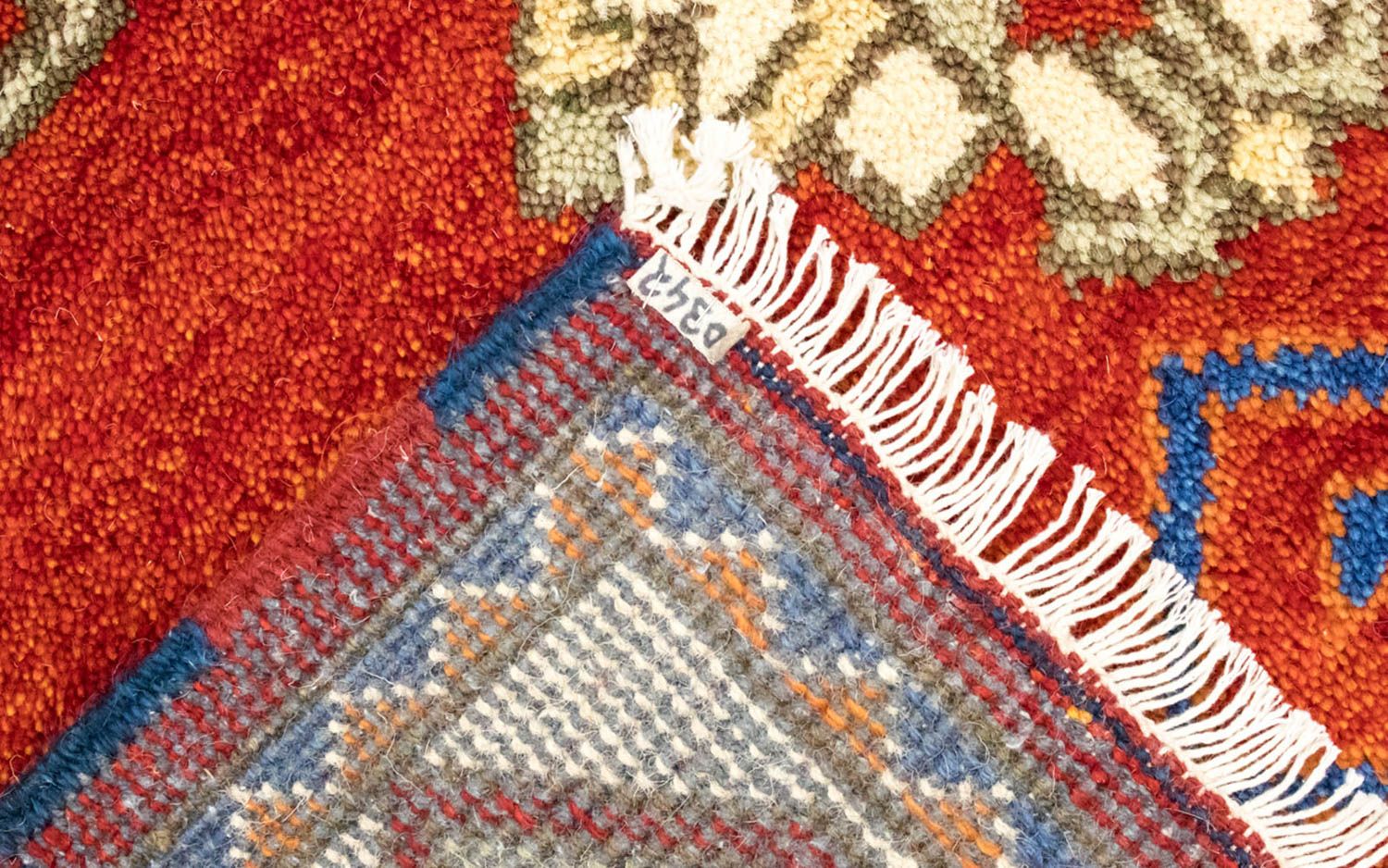 Tapis oriental - 241 x 172 cm - rouge