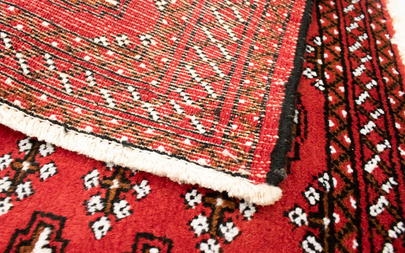 Tapis de couloir Tapis Turkaman - 100 x 50 cm - rouge