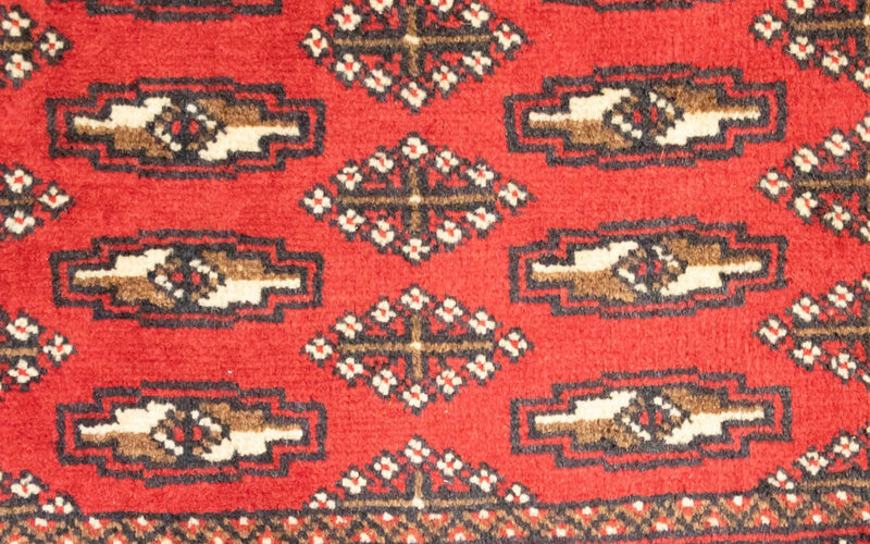 Tapis de couloir Tapis Turkaman - 100 x 50 cm - rouge