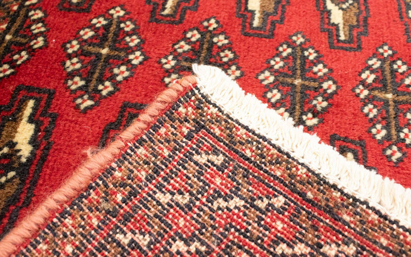 Tapis de couloir Tapis Turkaman - 100 x 50 cm - rouge
