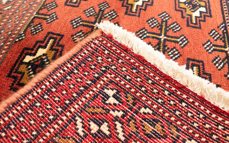 Tapis de couloir Tapis Turkaman - 100 x 50 cm - rouge