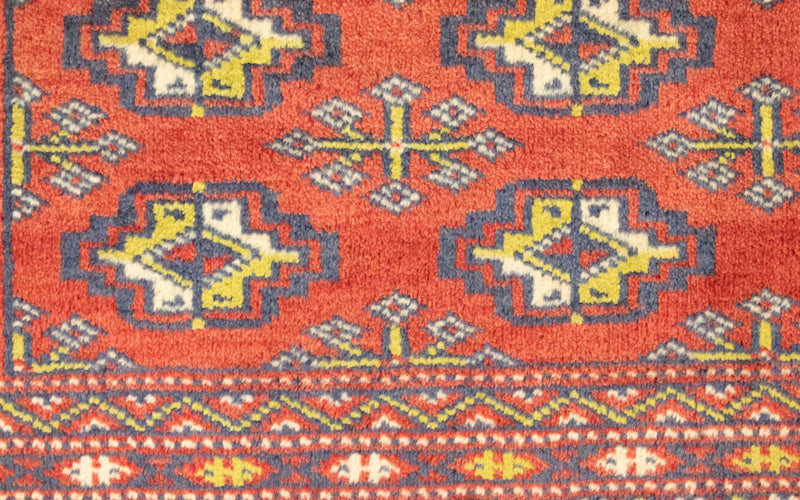 Tapis de couloir Tapis Turkaman - 100 x 50 cm - rouge