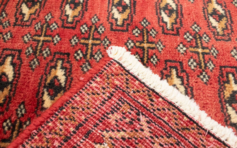 Tapis de couloir Tapis Turkaman - 100 x 50 cm - rouge