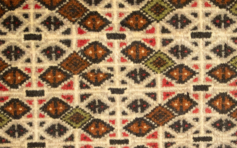 Tapis de couloir Tapis Turkaman - 100 x 50 cm - beige