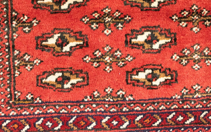 Tapis de couloir Tapis Turkaman - 100 x 50 cm - rouge