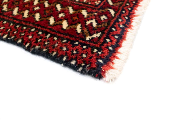 Tapis de couloir Tapis Turkaman - 100 x 50 cm - rouge