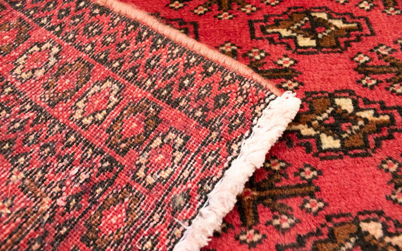 Tapis de couloir Tapis Turkaman - 100 x 50 cm - rouge