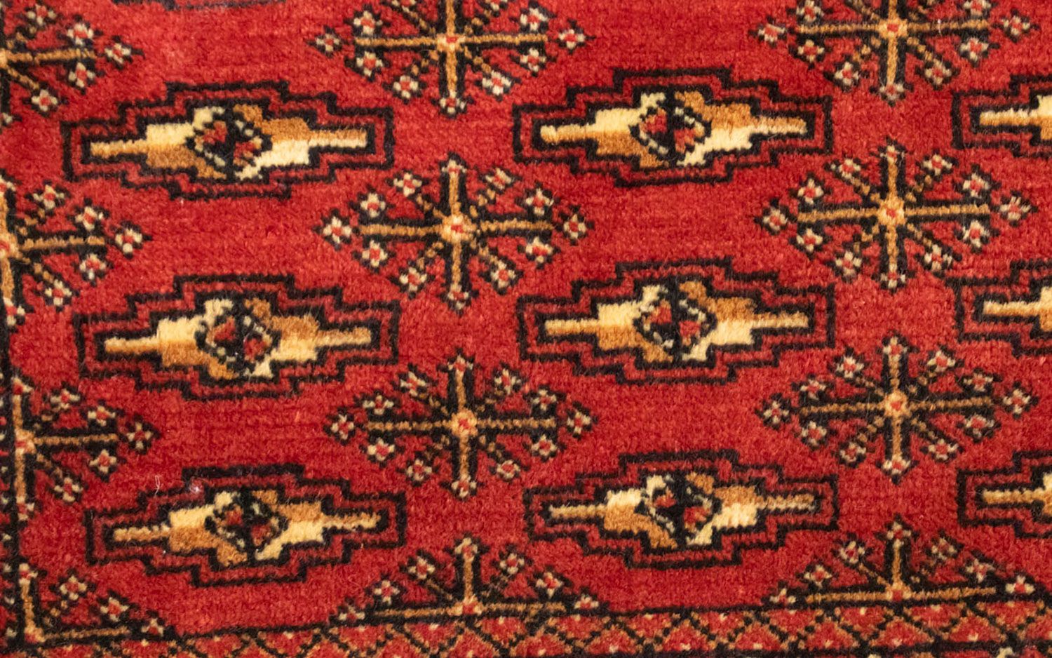 Tapis de couloir Tapis Turkaman - 100 x 50 cm - rouge