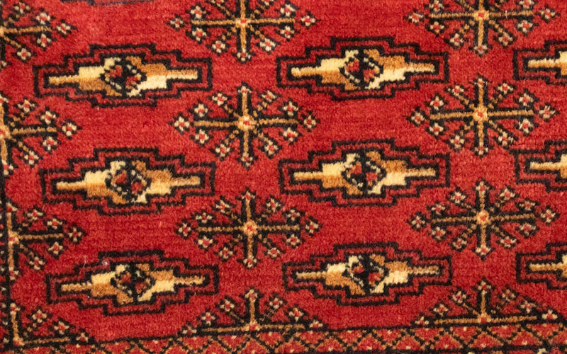 Tapis de couloir Tapis Turkaman - 100 x 50 cm - rouge