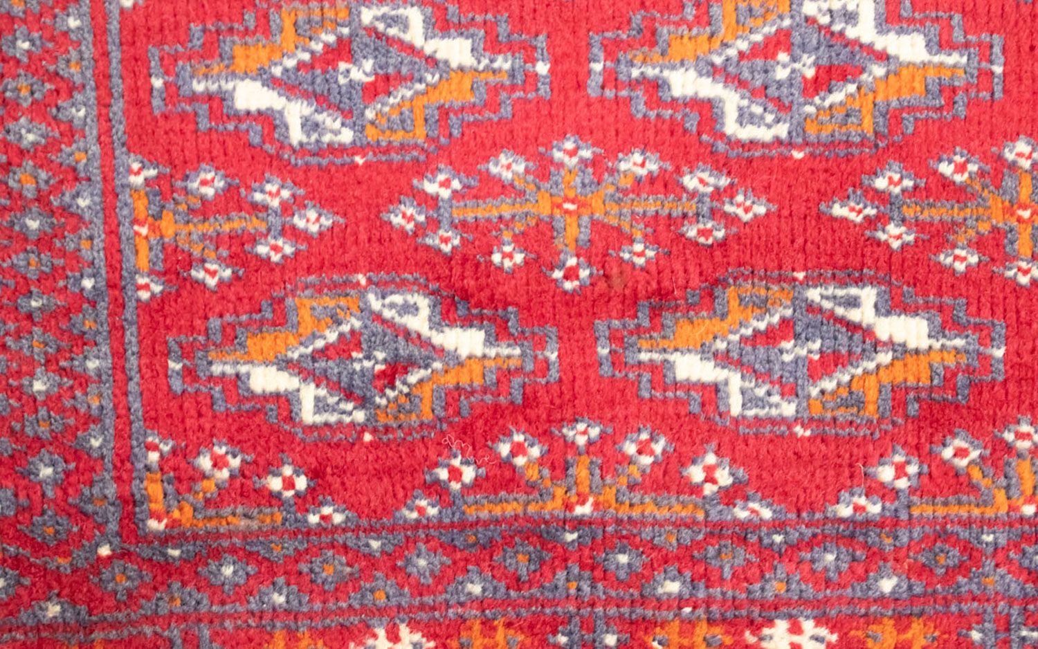 Turkaman Teppich 100 x 50 cm - rot