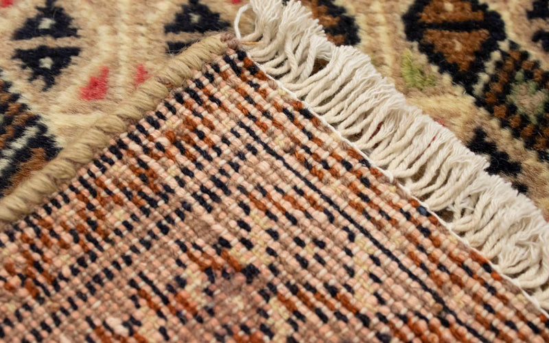 Tapis de couloir Tapis Turkaman - 100 x 50 cm - beige