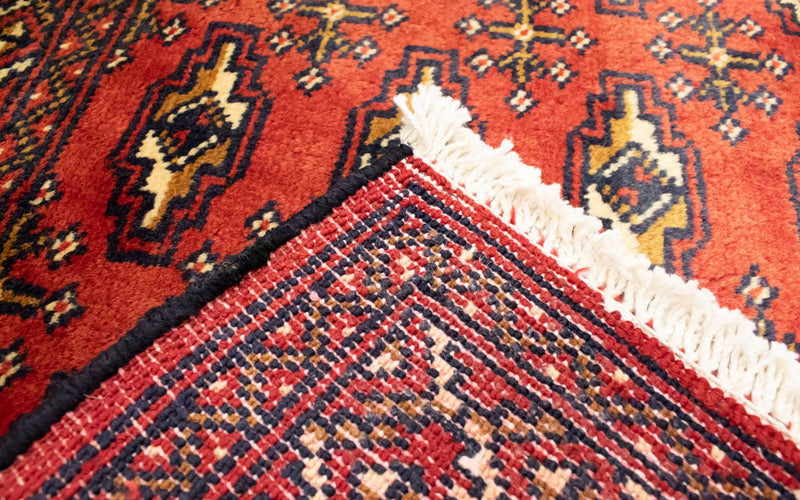 Tapis de couloir Tapis Turkaman - 100 x 50 cm - rouge