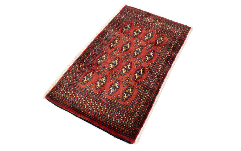Tapis de couloir Tapis Turkaman - 100 x 50 cm - rouge
