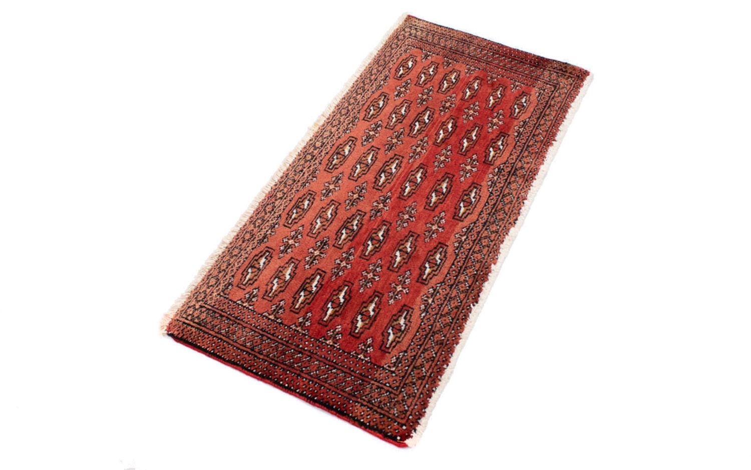 Tapis de couloir Tapis Turkaman - 100 x 50 cm - rouge