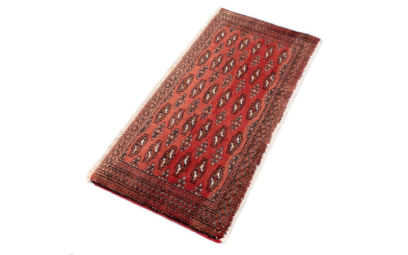 Tapis de couloir Tapis Turkaman - 100 x 50 cm - rouge